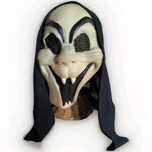 Scream Halloween Mask Ghostface With Fangs Scary Costume